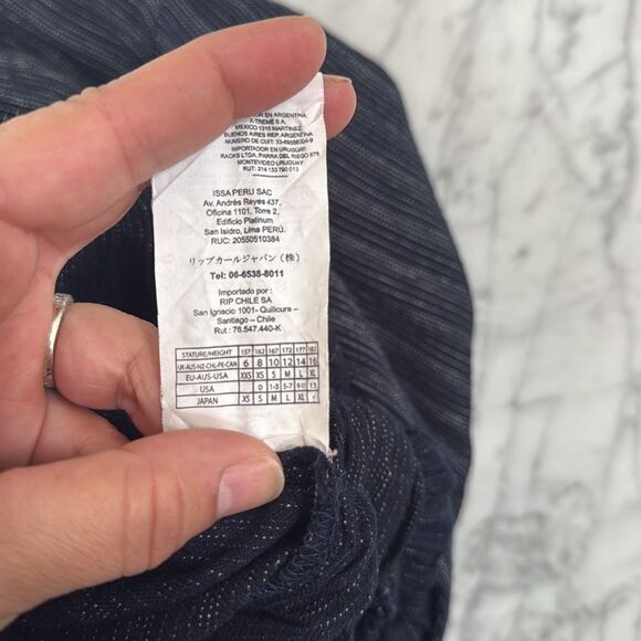 Ripcurl Romper Navy Stripe Sz Small - Picture 8 of 9